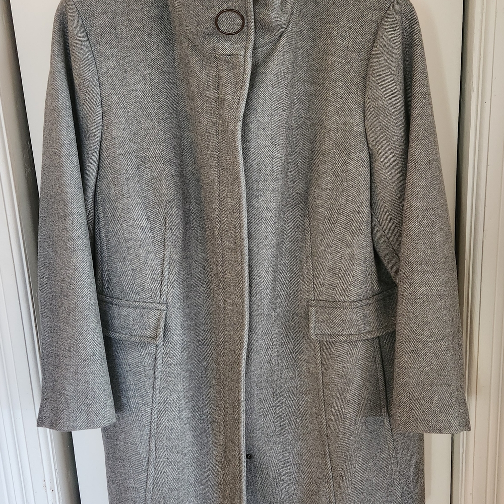 Calvin Klein Gray Women's Coat